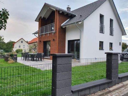 Anbauteil Loggia Holzverkleidet