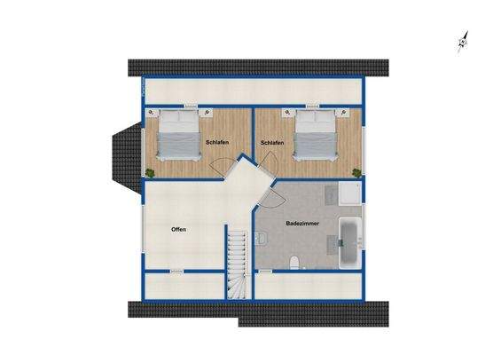 Grundriss Dachgeschoss