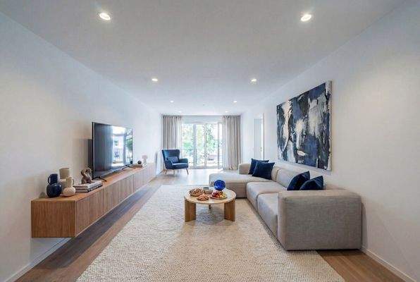 Innenvisualisierung Wohnzimmer