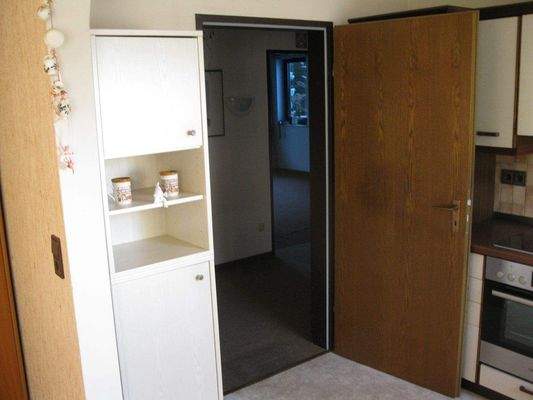 Der Eingang zur Küche