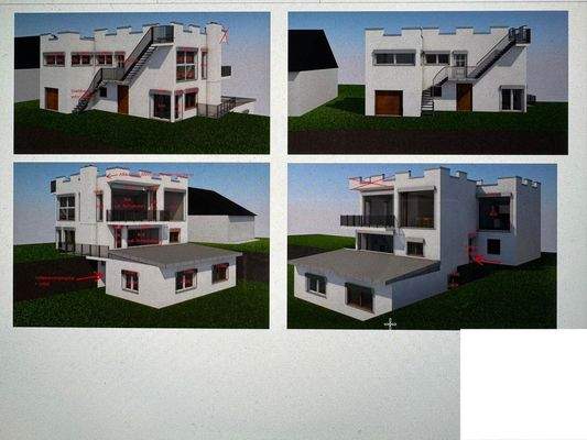 Aufstockungsvariante "Burg"