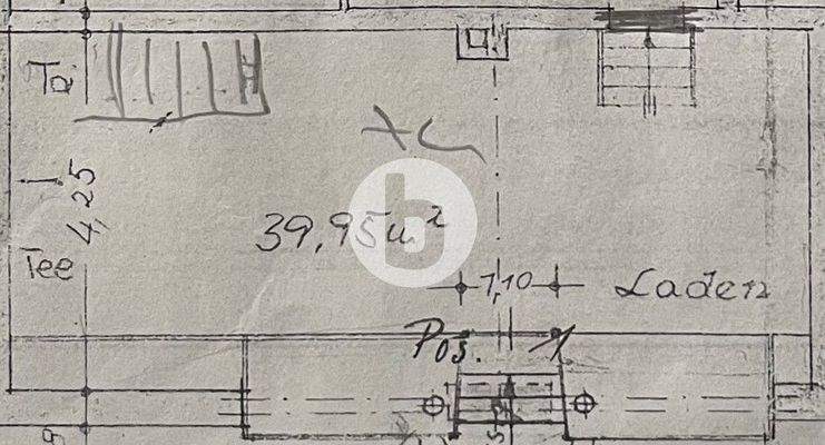 Erdgeschoss mit ca. 40 m²