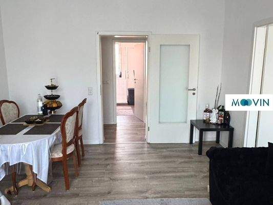 Ansicht V: Wohn- und Esszimmer