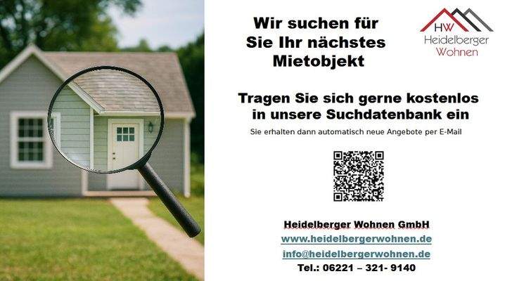 Wir suchen Ihnen Ihre nächste Immobilie