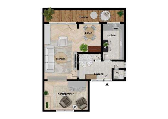 3635 Erdgeschoss Grundriss