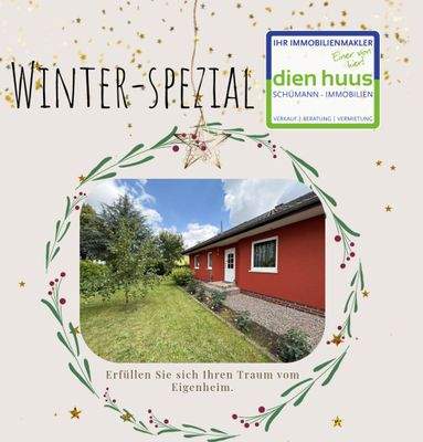 Bungalow mit idyllischem Grundstück