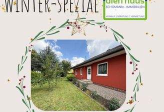 Bungalow mit idyllischem Grundstück