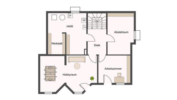 Grundriss Untergeschoss