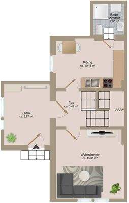 Grundriss Erdgeschoss