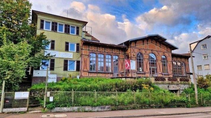 Ansicht von der Straße