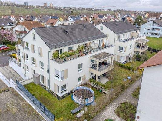 Rückseite - Blick auf den Garten