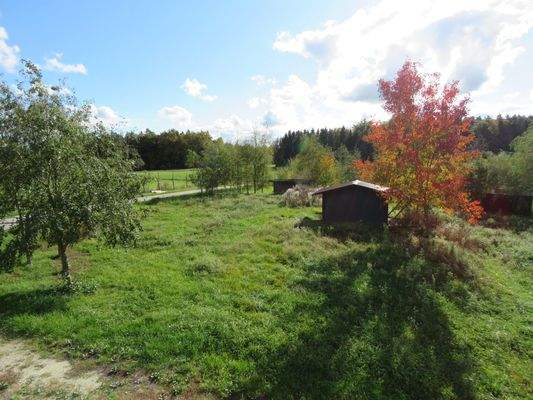  Blick auf das Grundstück Richtung Süden 