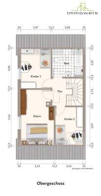 Grundriss Obergeschoss