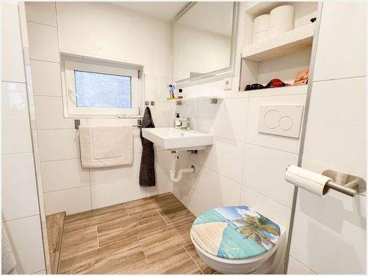 Gästebad im Erdgeschoss