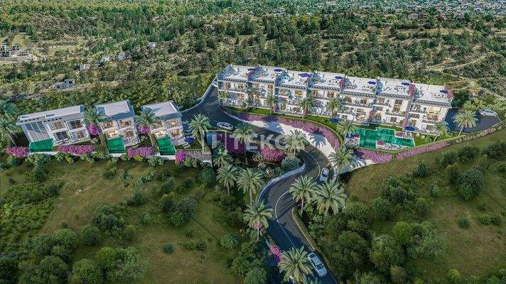 Apartments with Mountain and Sea Views in Girne Esentepe