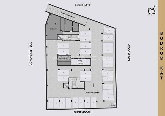 Apartments Near the Sea and Amenities in Antalya Muratpasa
