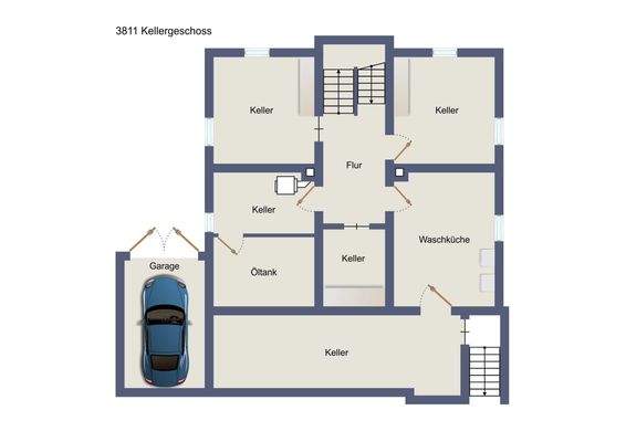 Grundriss Kellergeschoss