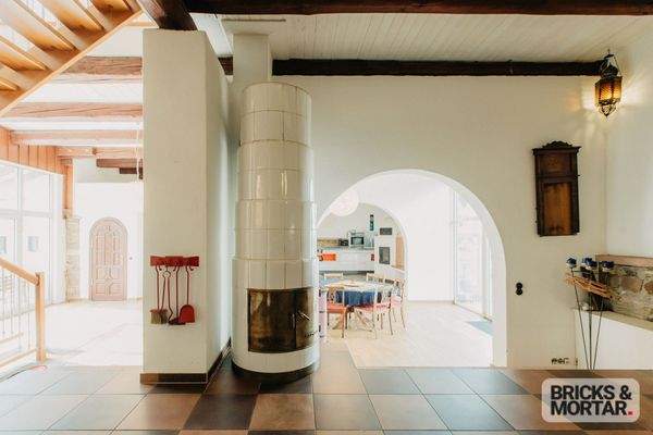 Blick vom Wohnzimmer