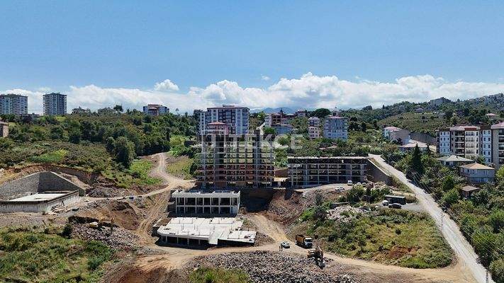 Sea View Houses with Indoor Pool in Yalincak Trabzon