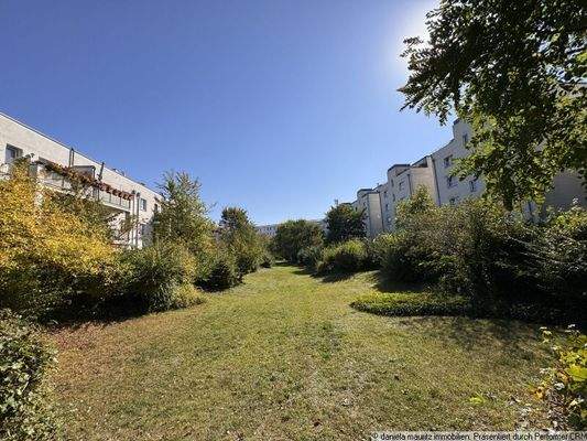 Schöner Blick ins Grüne