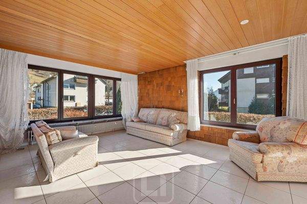 Lichtdurchflutetes Wohnzimmer 