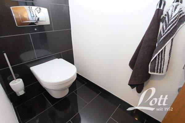 modernisiertes Gäste-WC