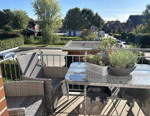 Der Blick vom Balkon