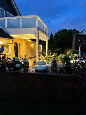 Rückansicht mit Eingang