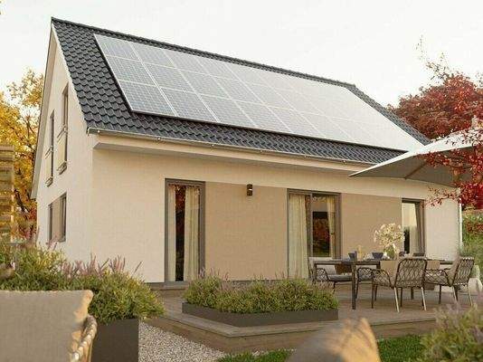 Einfamilienhaus Mitwachshaus-Flair 148 Ansicht Gar