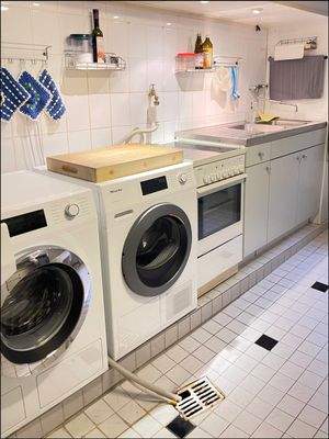 Waschküche im Keller