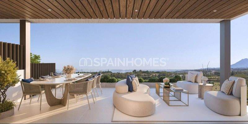 Elegant Flats in a Complex with Pool in Estepona Malaga