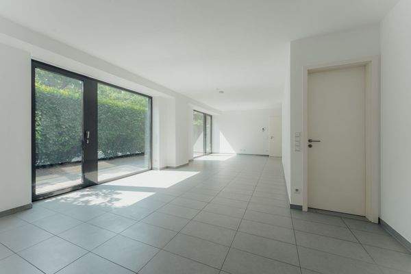 Blick auf die Terrasse