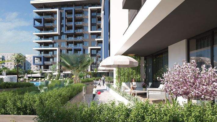 Stylishly Designed Flats 600 M to the Beach in Alanya