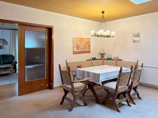 gemütlicher Essbereich