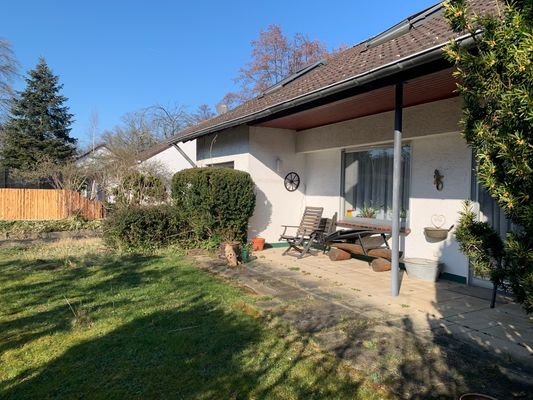 Terrasse zum Wohnzimmer
