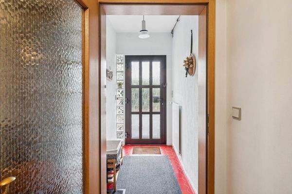 Eingang mit Windfang