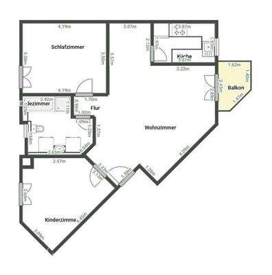 Wohnung. Keine Haftung.