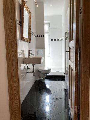 Blick in das Tageslichtbad...