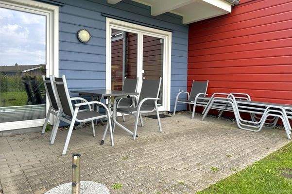 Ansicht der Süd-West-Terrasse