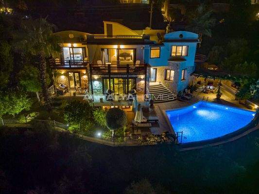 Sea View 5-Bedroom Villa with Private Pool in Kas Kalkan