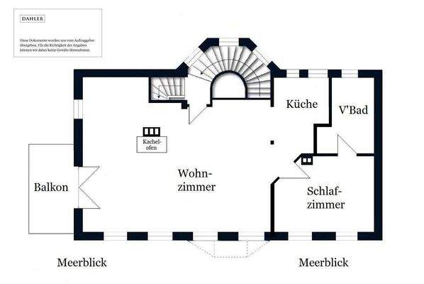 Grundriss Haupthaus - OG