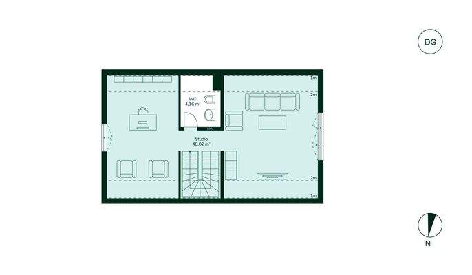 Grundriss Dachgeschoss
