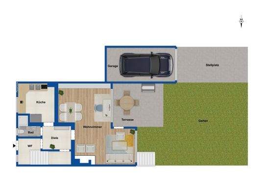 Grundriss Erdgeschoss