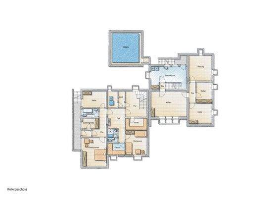 Grundriss Keller