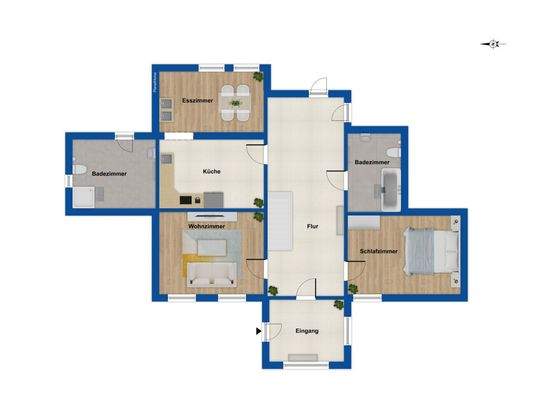 Grundriss - Erdgeschoss