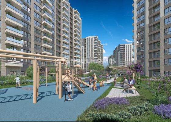 Flats with Sea and Princes' Islands Views in Maltepe