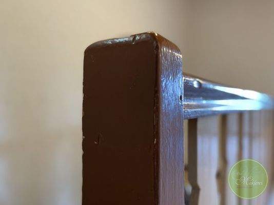 ... auch noch die Original Treppe aus ... 