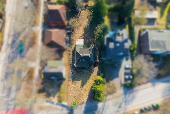 Vogelperspektive Grundstück