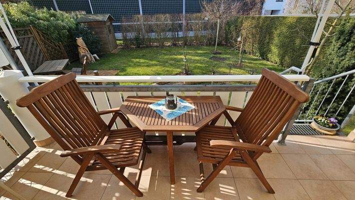 gemütlicher Sitzplatz