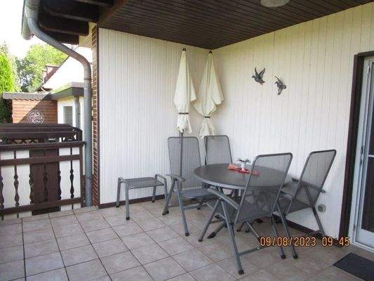 Freisitz im Erdgeschoss